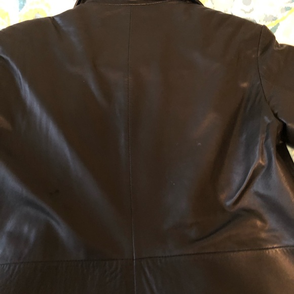 Leather Jacket ๐งฅ Chocolate Brown - Picture 6 of 8